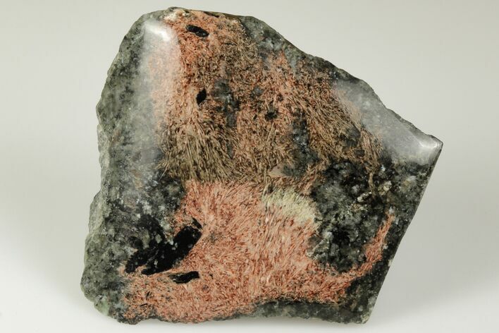 Polished Red-Pink Yuksporite - Yukspor Mountain, Russia #191851